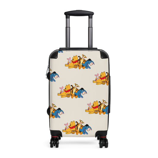 Winnie the Pooh Characters Suitcase | Pooh, Tigger, Piglet, Eeyore Luggage