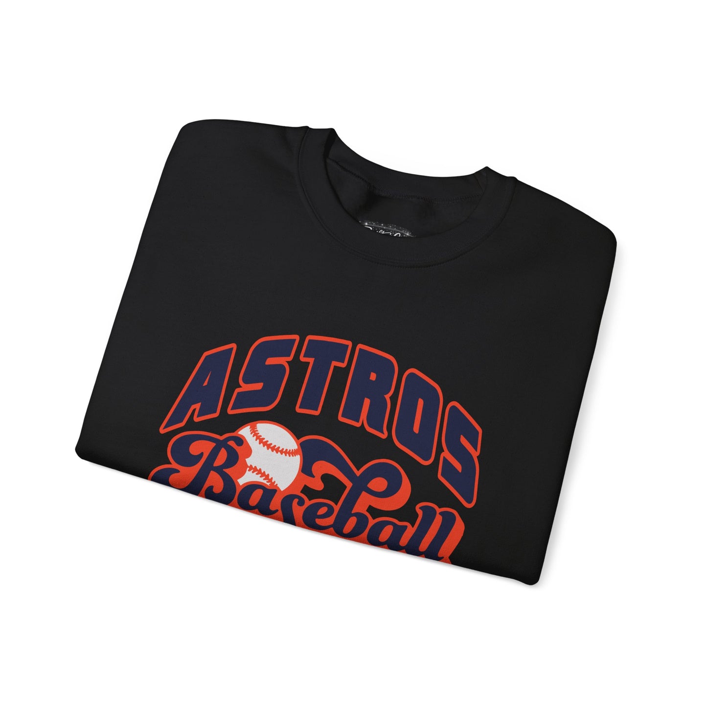 Astros Baseball Crewneck Sweatshirt | Team Logo Sports Apparel