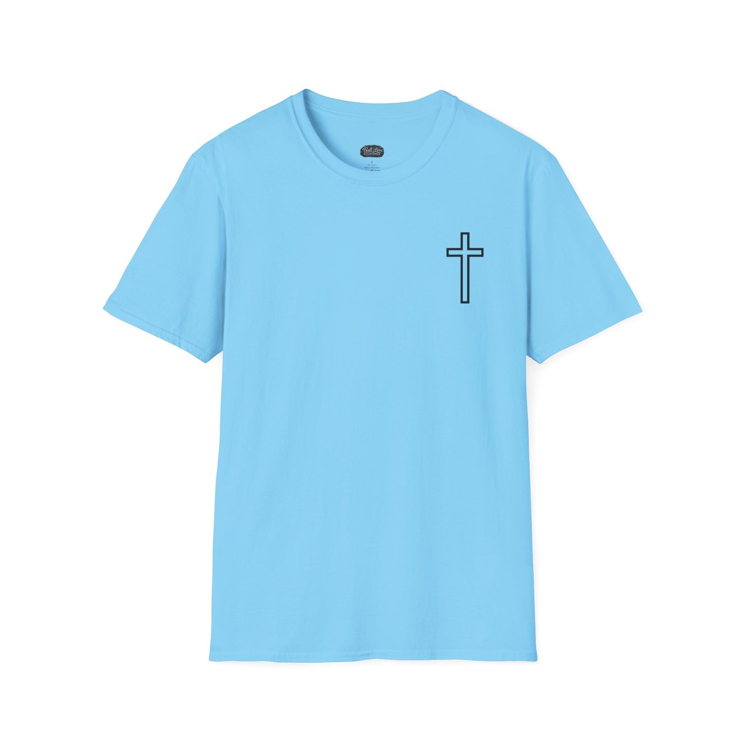 Blessed Who Stand T-Shirt — "Blessed is the woman who stood in faith through the storm" Christian Tee