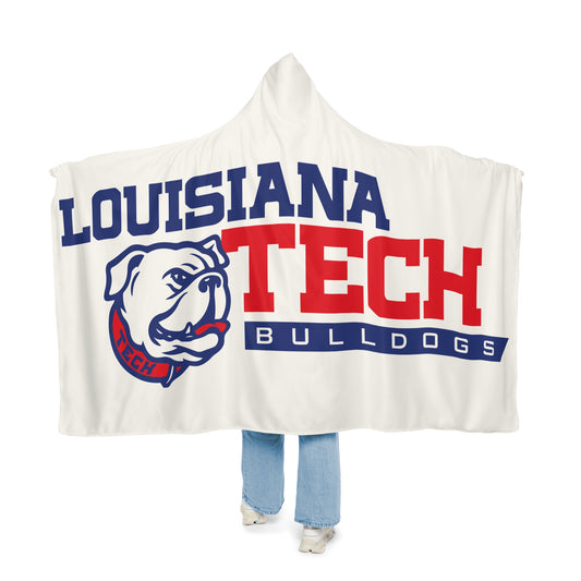 Louisiana Tech Bulldogs Blanket | College Team Hooded Throw