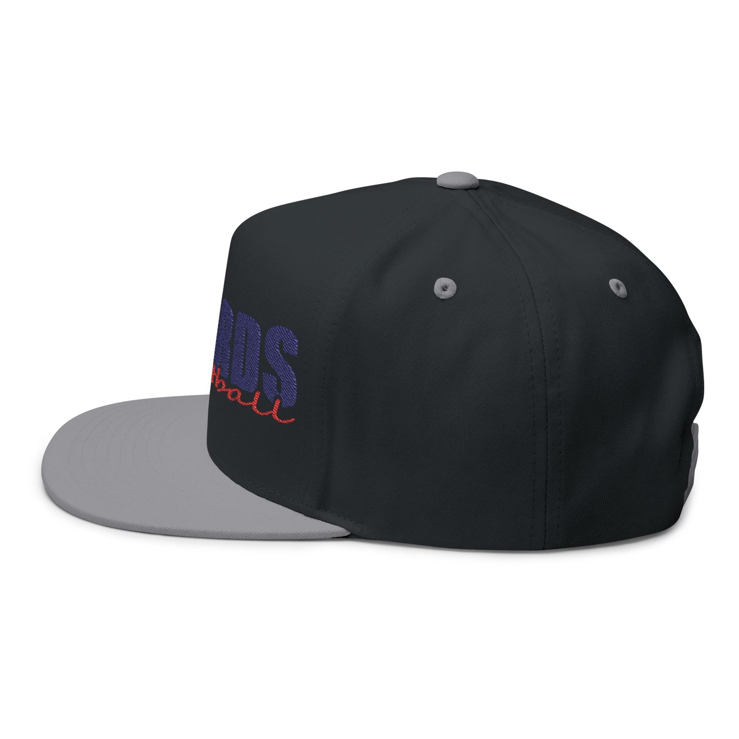 Wizards basketball Flat Bill Cap | Embroidered snapback
