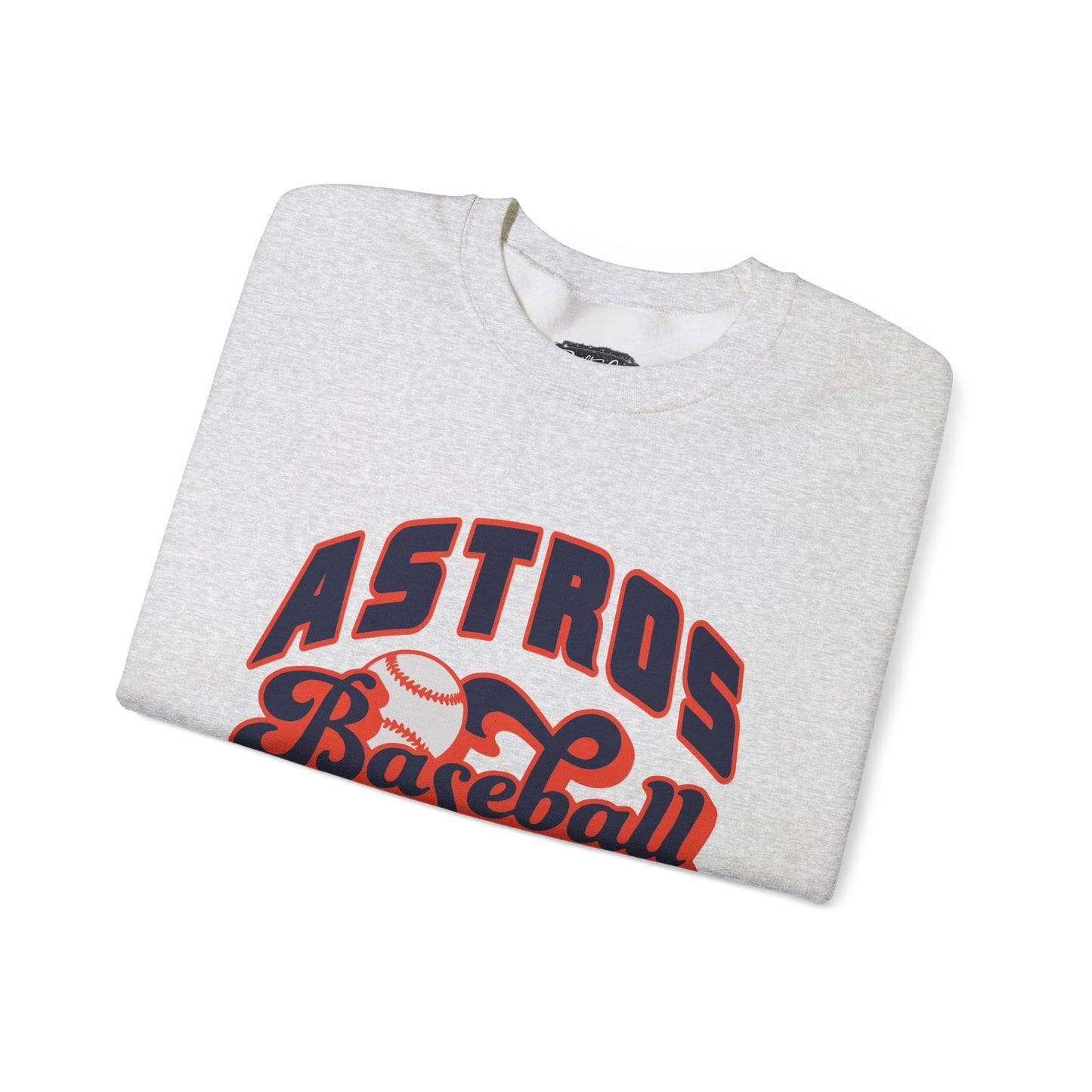 Astros Baseball Crewneck Sweatshirt | Team Logo Sports Apparel