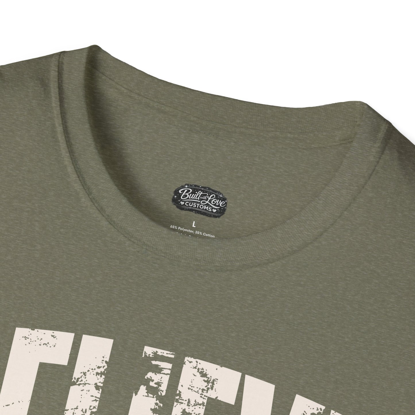 Believe John 14:1 T-Shirt | Christian Scripture Tee