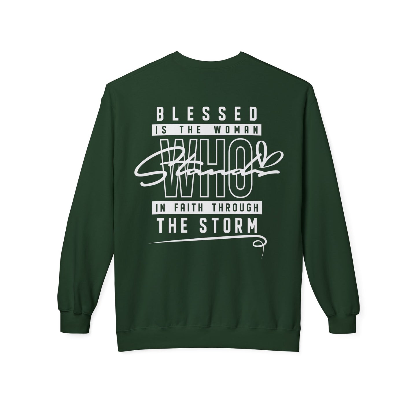 Blessed Through the Storm Crewneck Sweatshirt