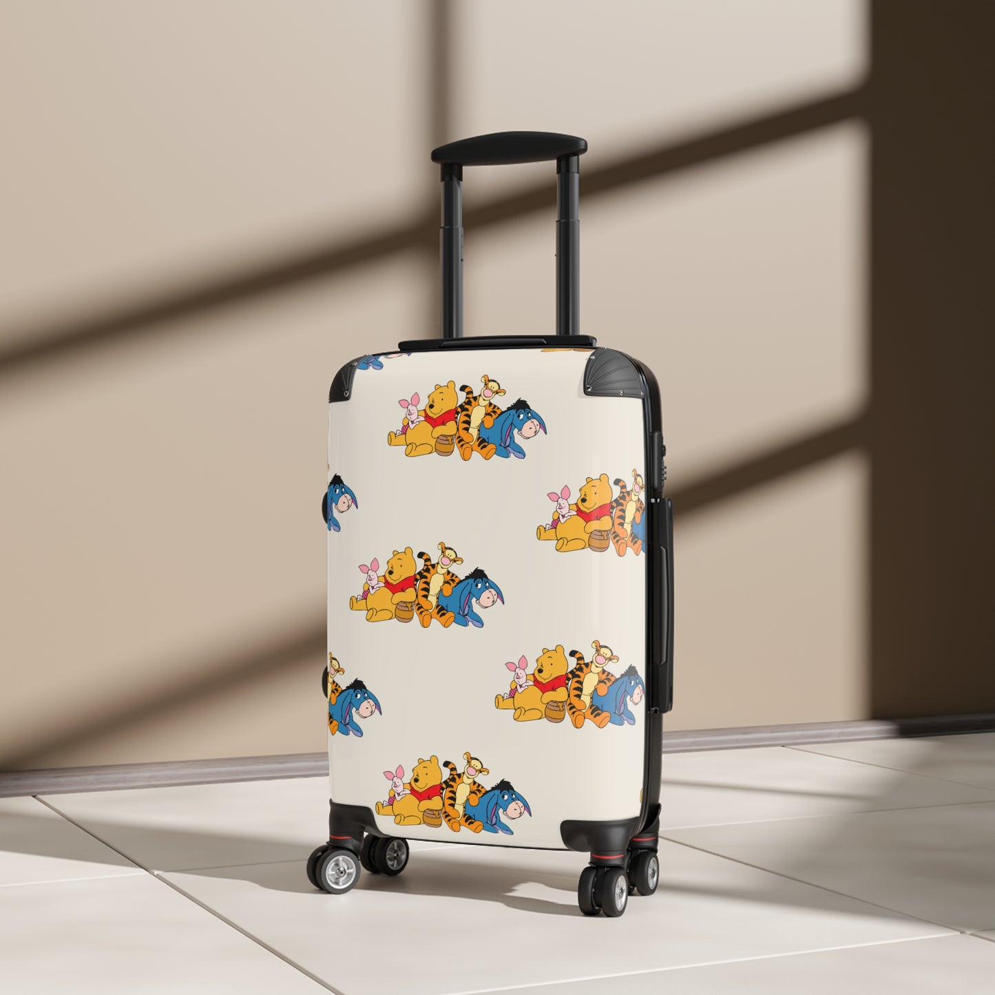 Winnie the Pooh Characters Suitcase | Pooh, Tigger, Piglet, Eeyore Luggage