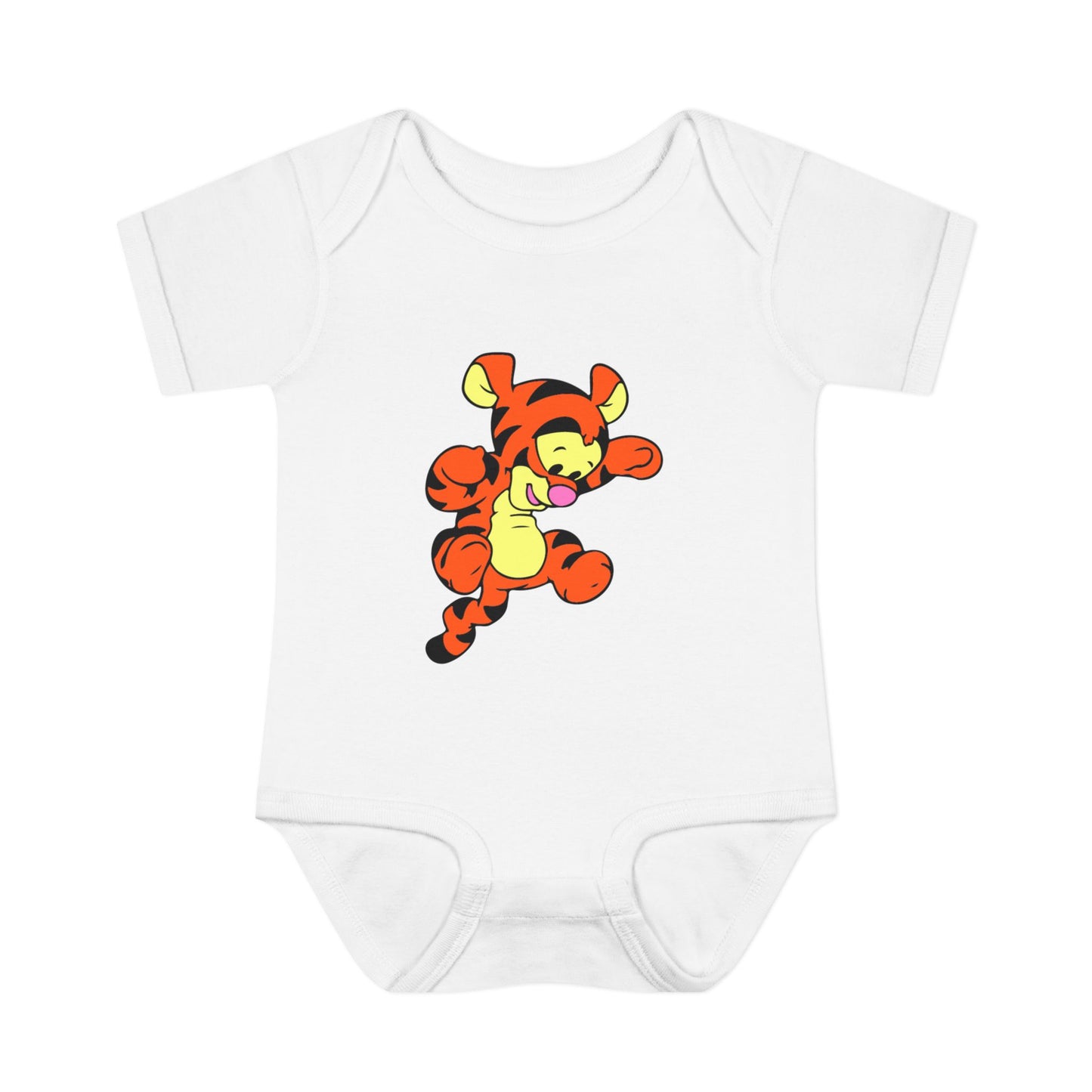 Cute Tiger Cub Infant Bodysuit | Cartoon Baby Tiger Onesie