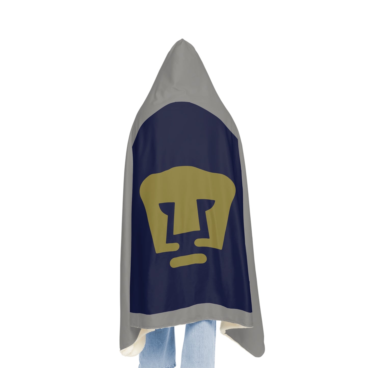 Puma Emblem Snuggle Blanket | Hooded Throw, Animal Logo Cozy Wrap