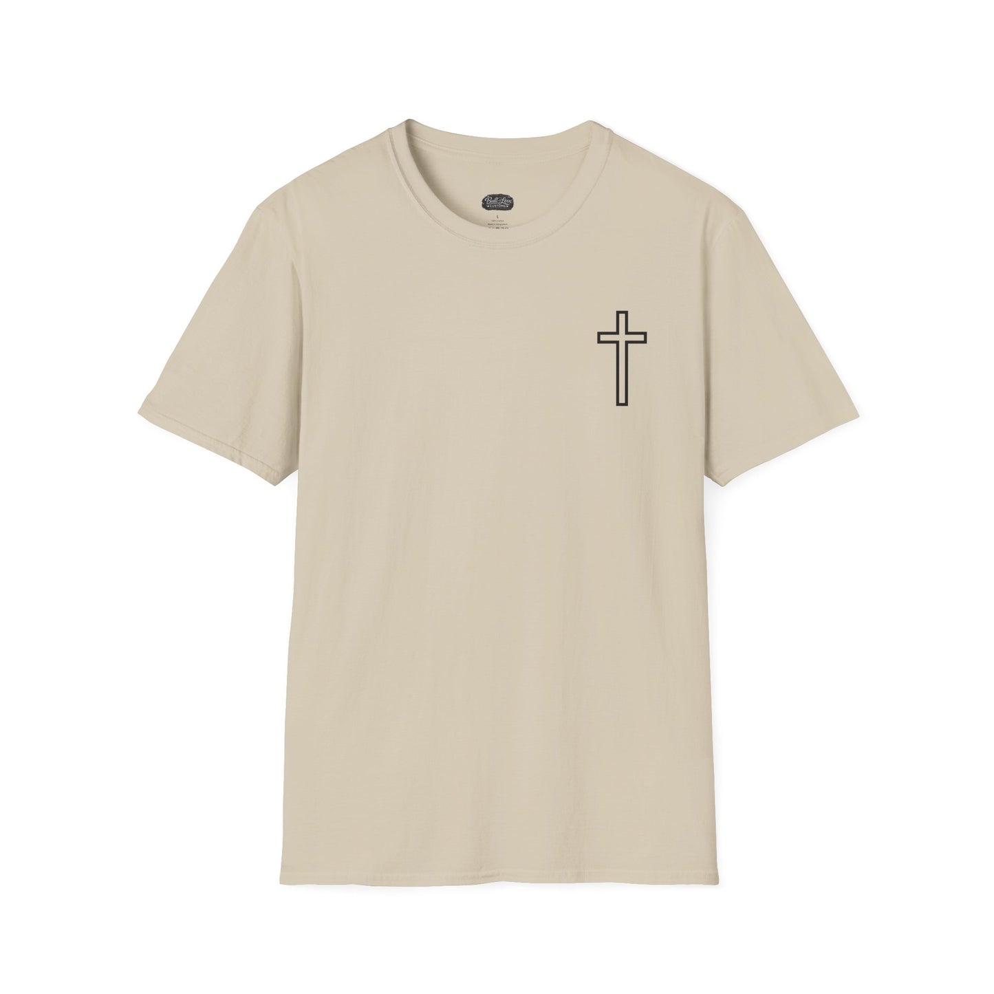 Blessed Who Stand T-Shirt — "Blessed is the woman who stood in faith through the storm" Christian Tee