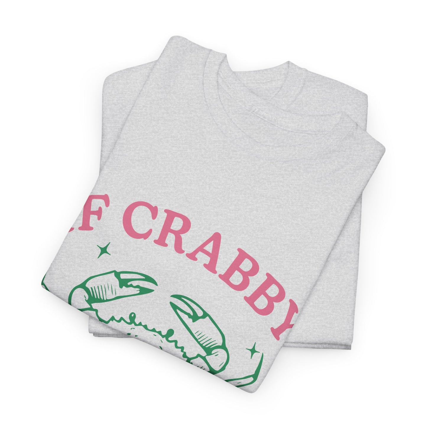 Crabby Beach Tee – “If Crabby Please Return to the Beach” Cute Crab Graphic T-Shirt