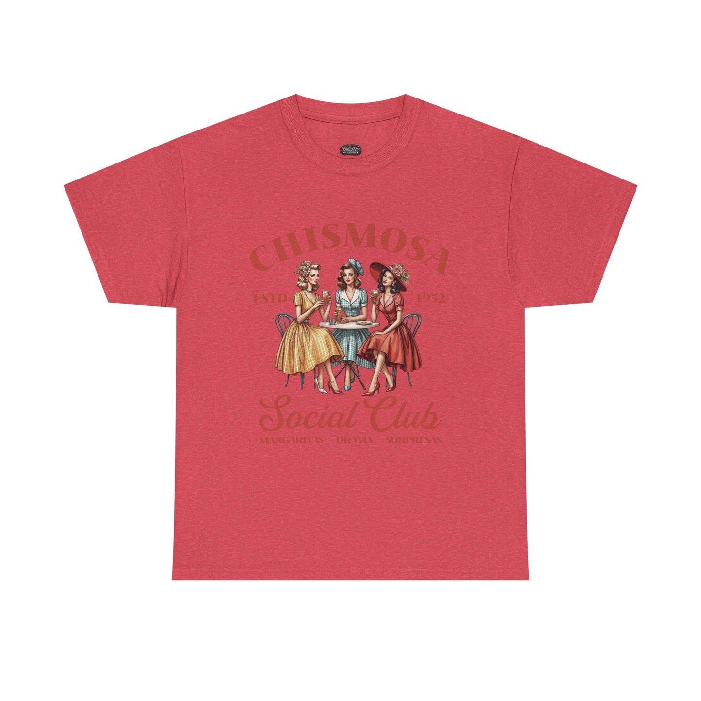 Chismosa Social Club Tee | Retro Ladies Gossip Graphic Shirt