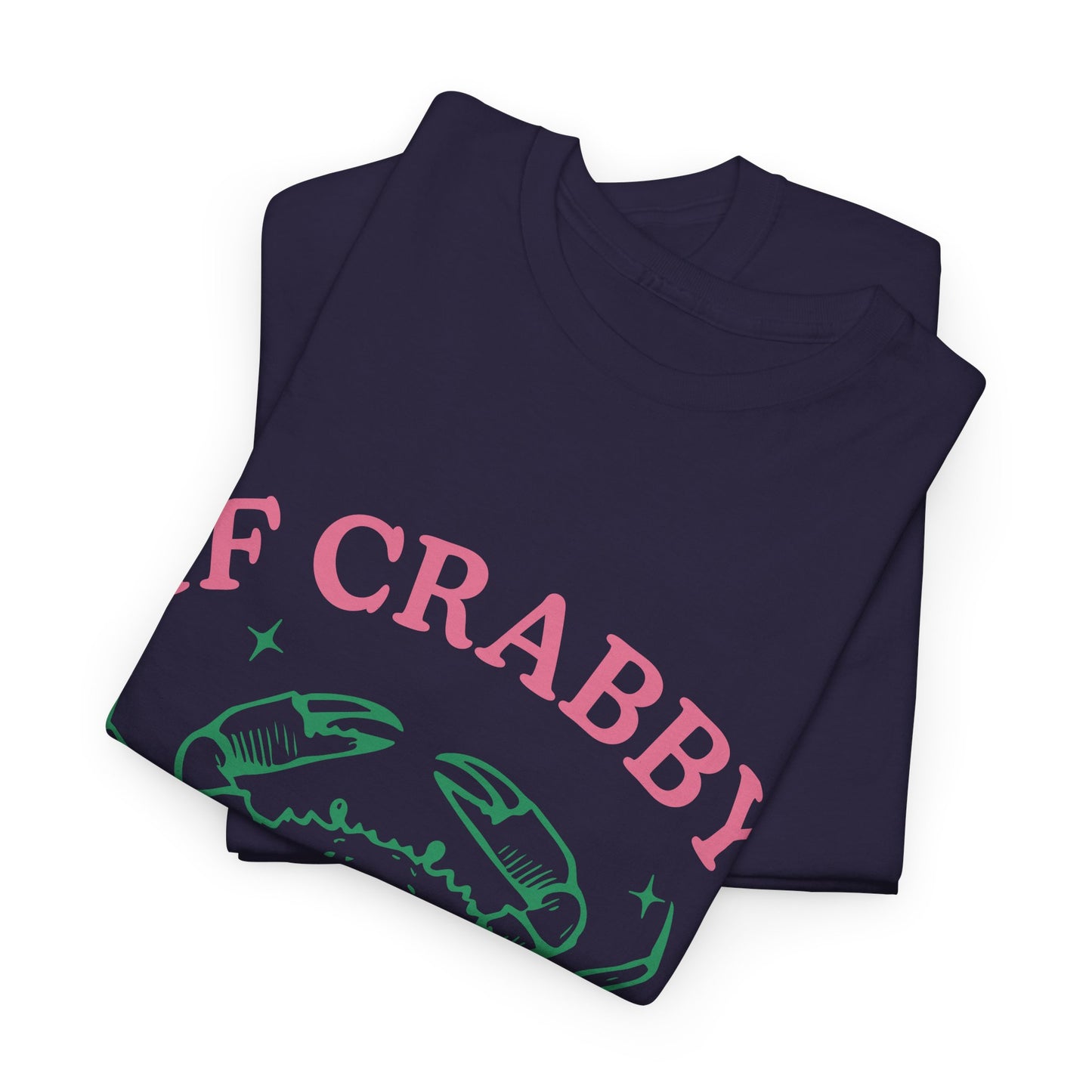 Crabby Beach Tee – “If Crabby Please Return to the Beach” Cute Crab Graphic T-Shirt