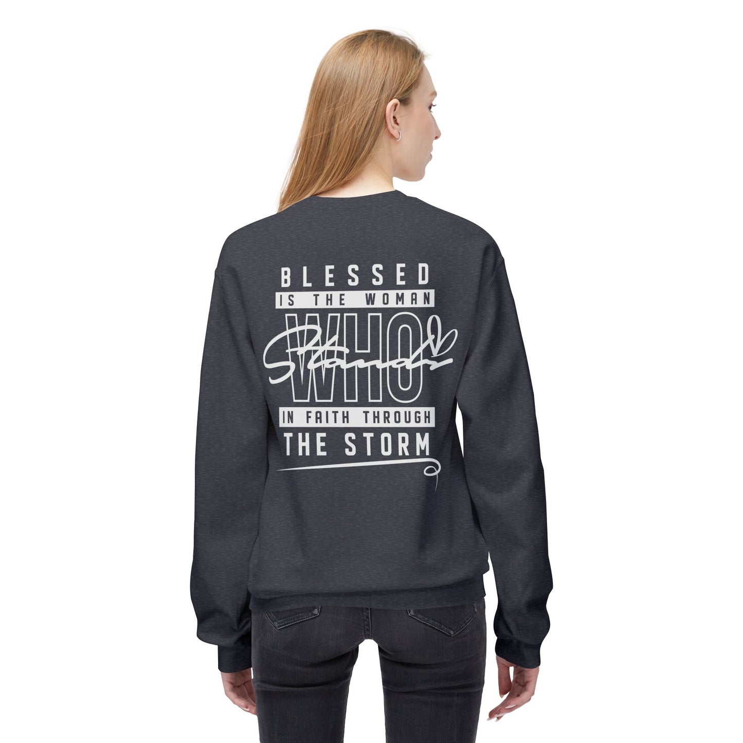 Blessed Through the Storm Crewneck Sweatshirt