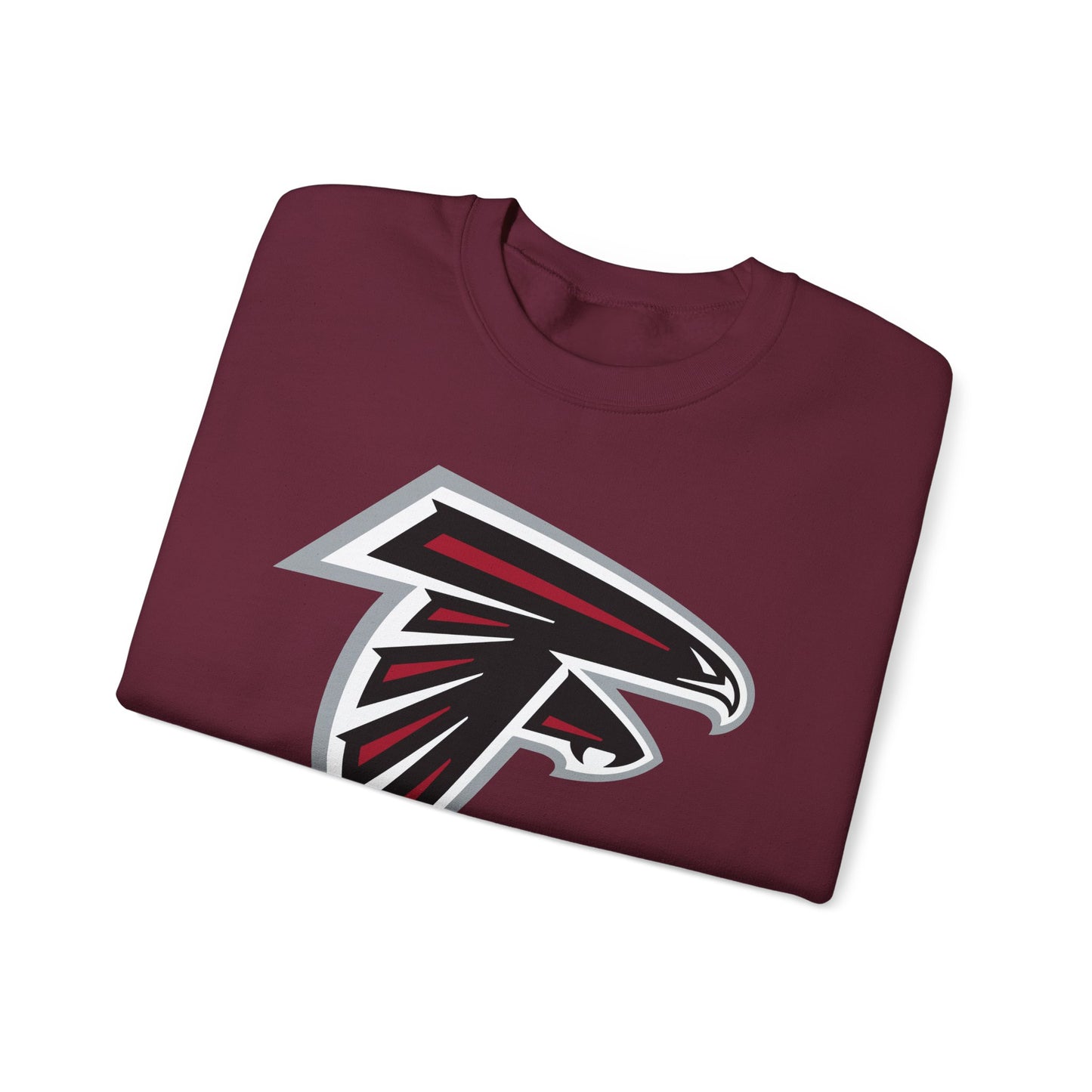 Falcon Head Logo Sweatshirt | Sports Team Fan Crewneck