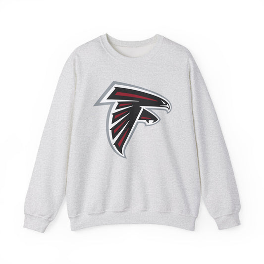Falcon Head Logo Sweatshirt | Sports Team Fan Crewneck