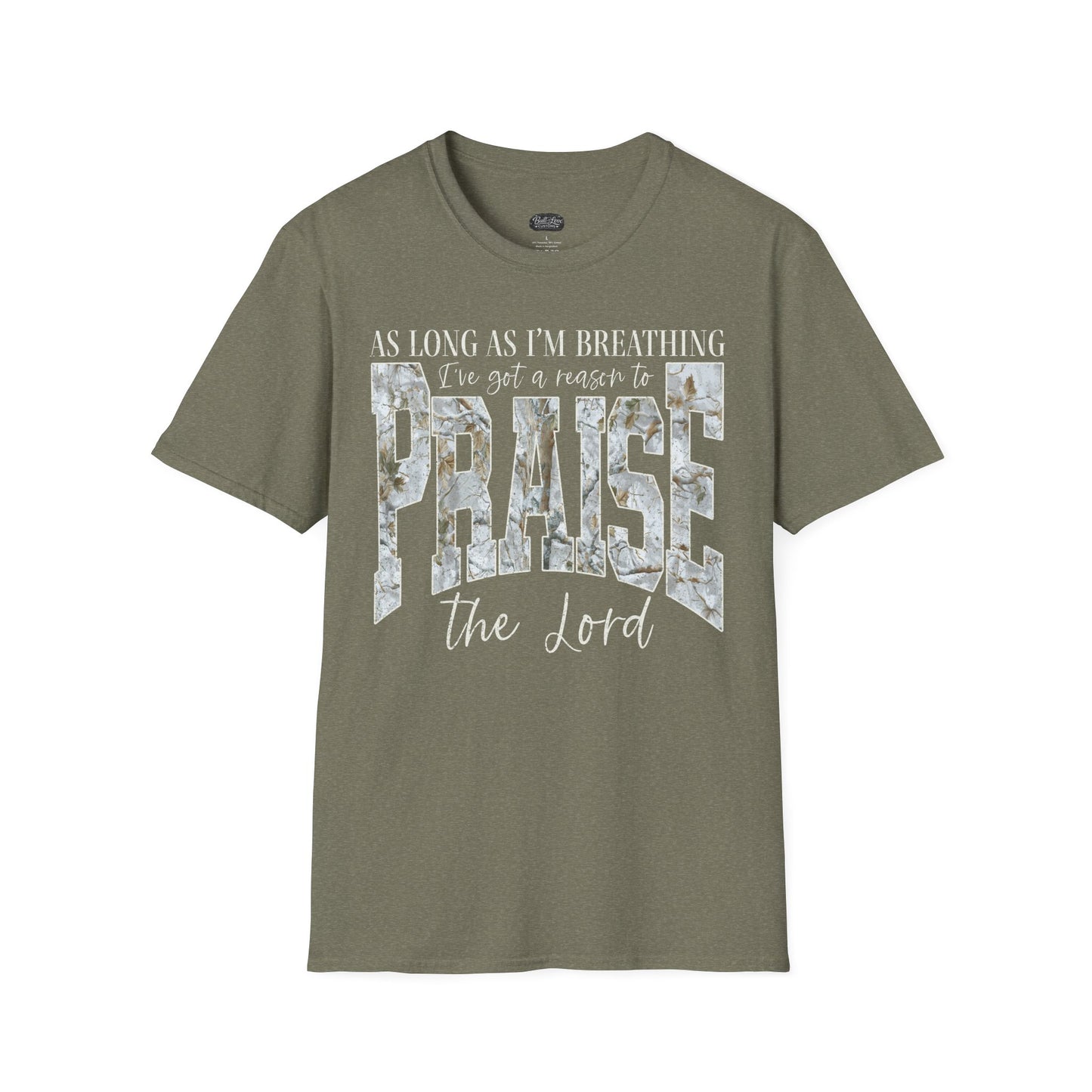 Praise the Lord T-Shirt | Inspirational Christian Scripture Faith Tee