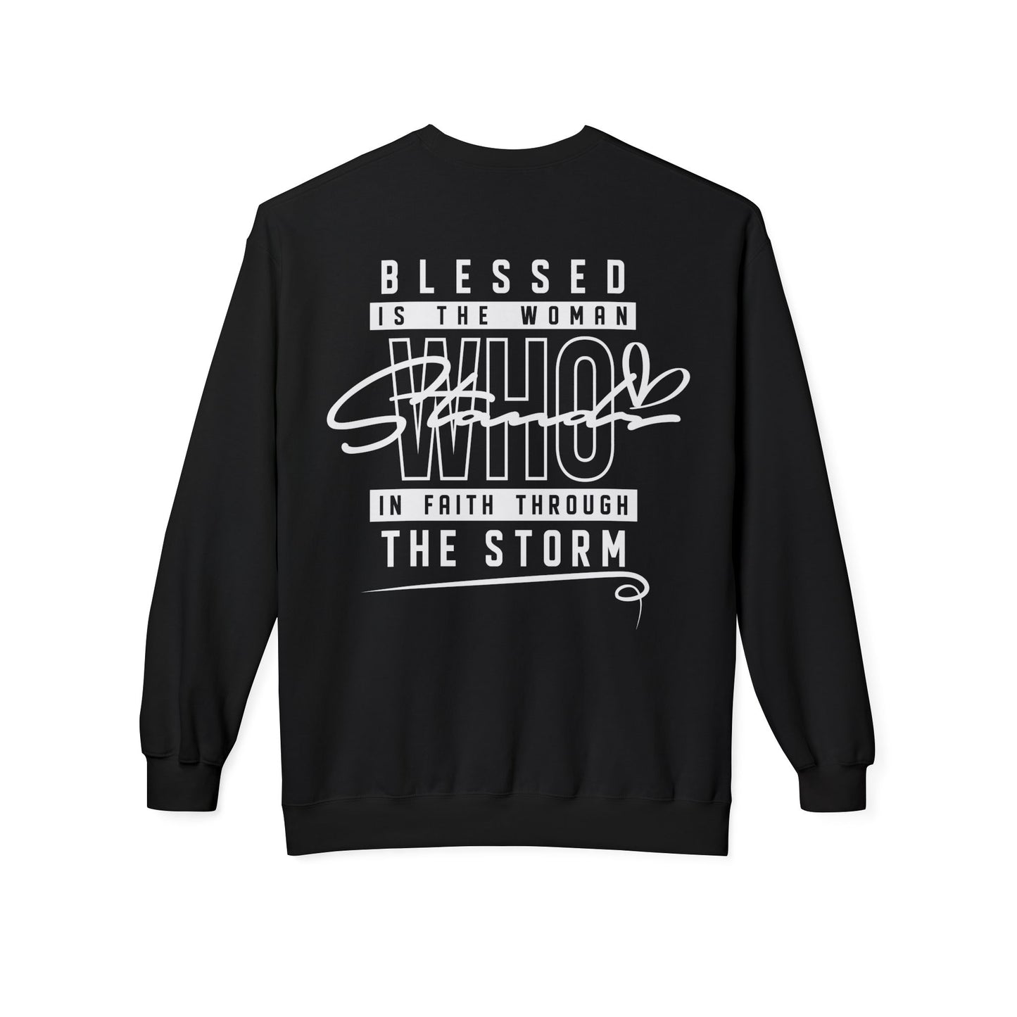 Blessed Through the Storm Crewneck Sweatshirt