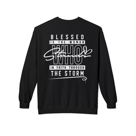 Blessed Through the Storm Crewneck Sweatshirt