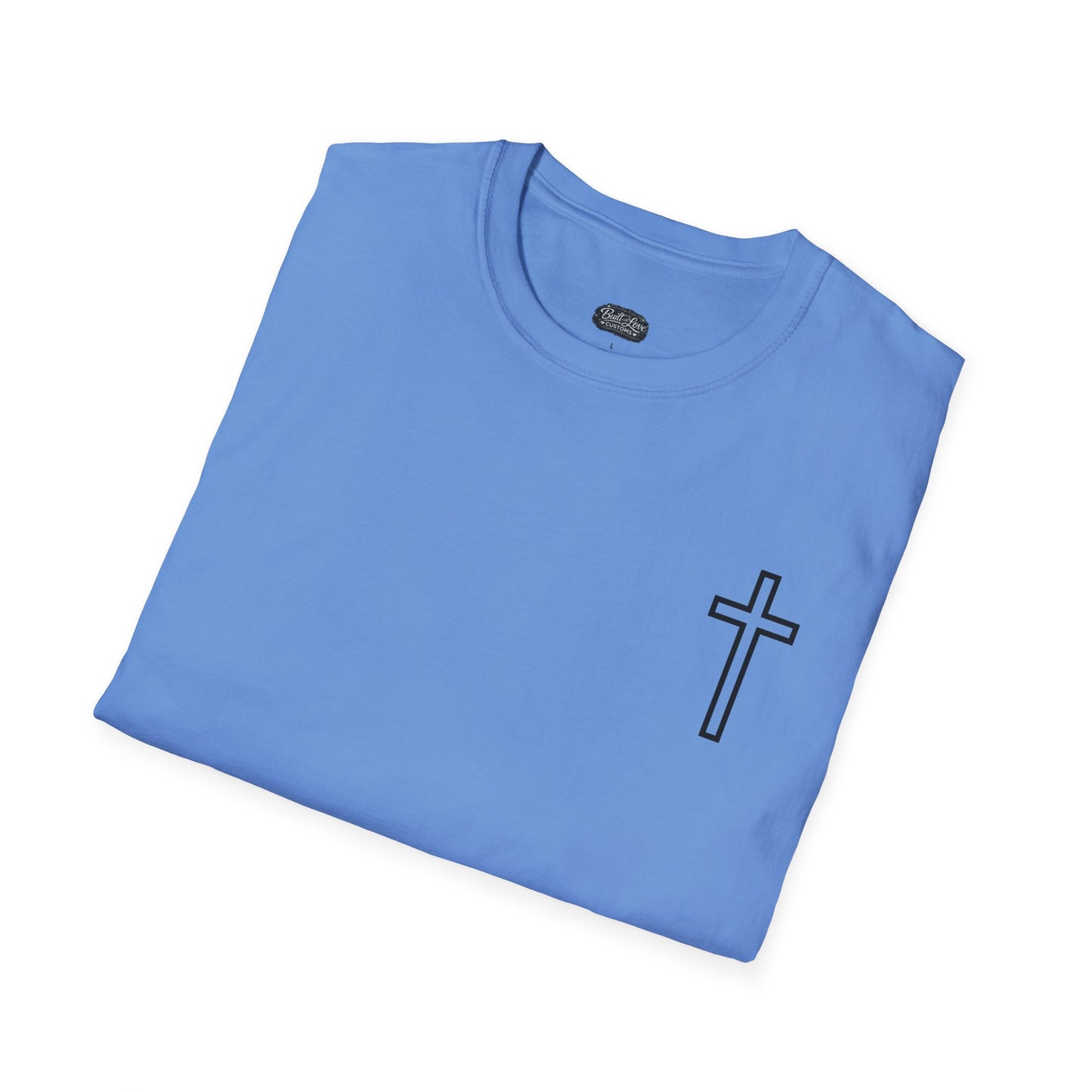 Blessed Who Stand T-Shirt — "Blessed is the woman who stood in faith through the storm" Christian Tee