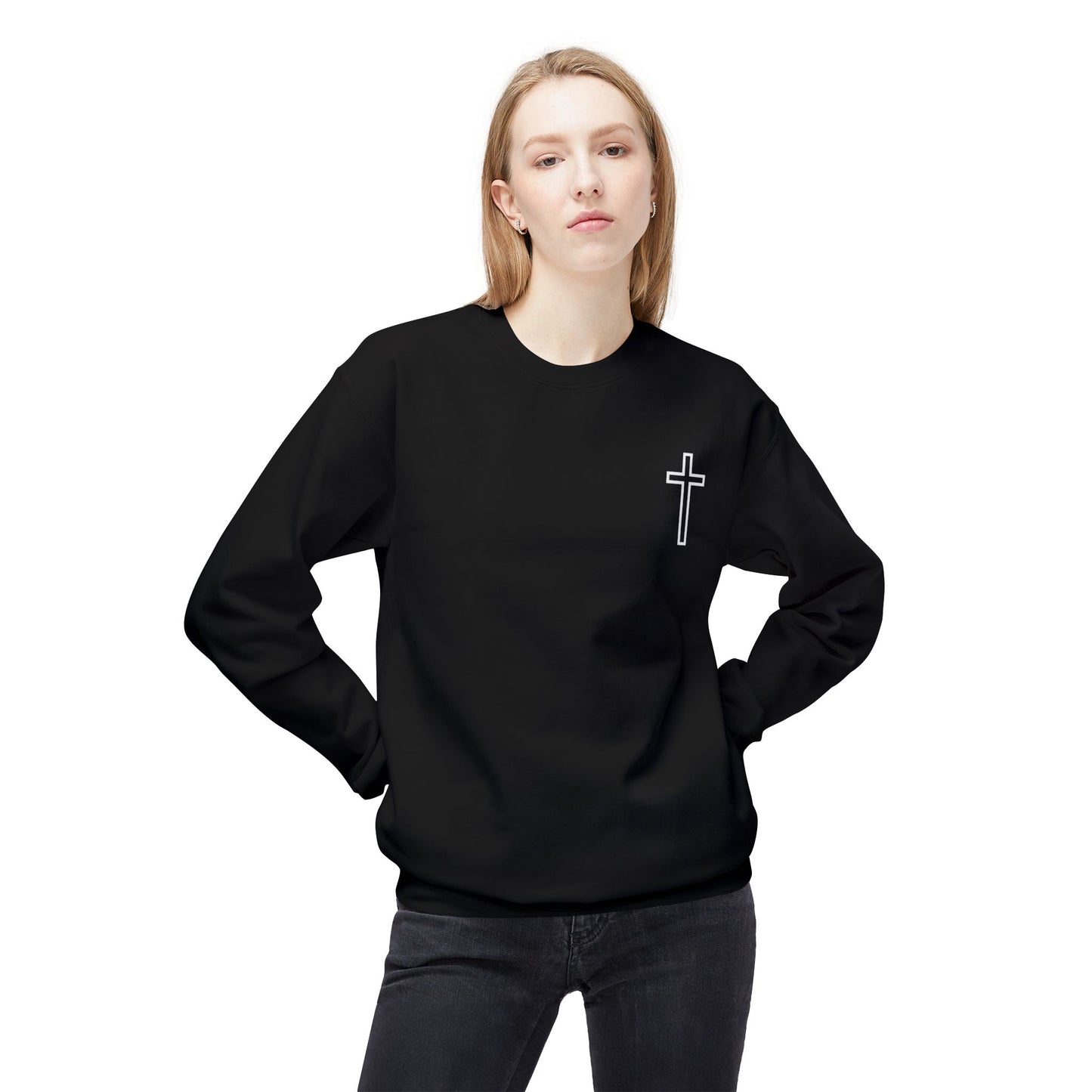 Blessed Through the Storm Crewneck Sweatshirt