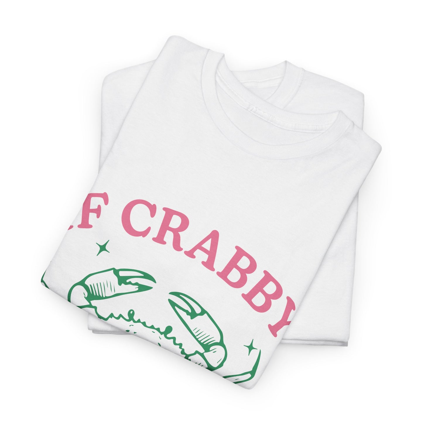 Crabby Beach Tee – “If Crabby Please Return to the Beach” Cute Crab Graphic T-Shirt