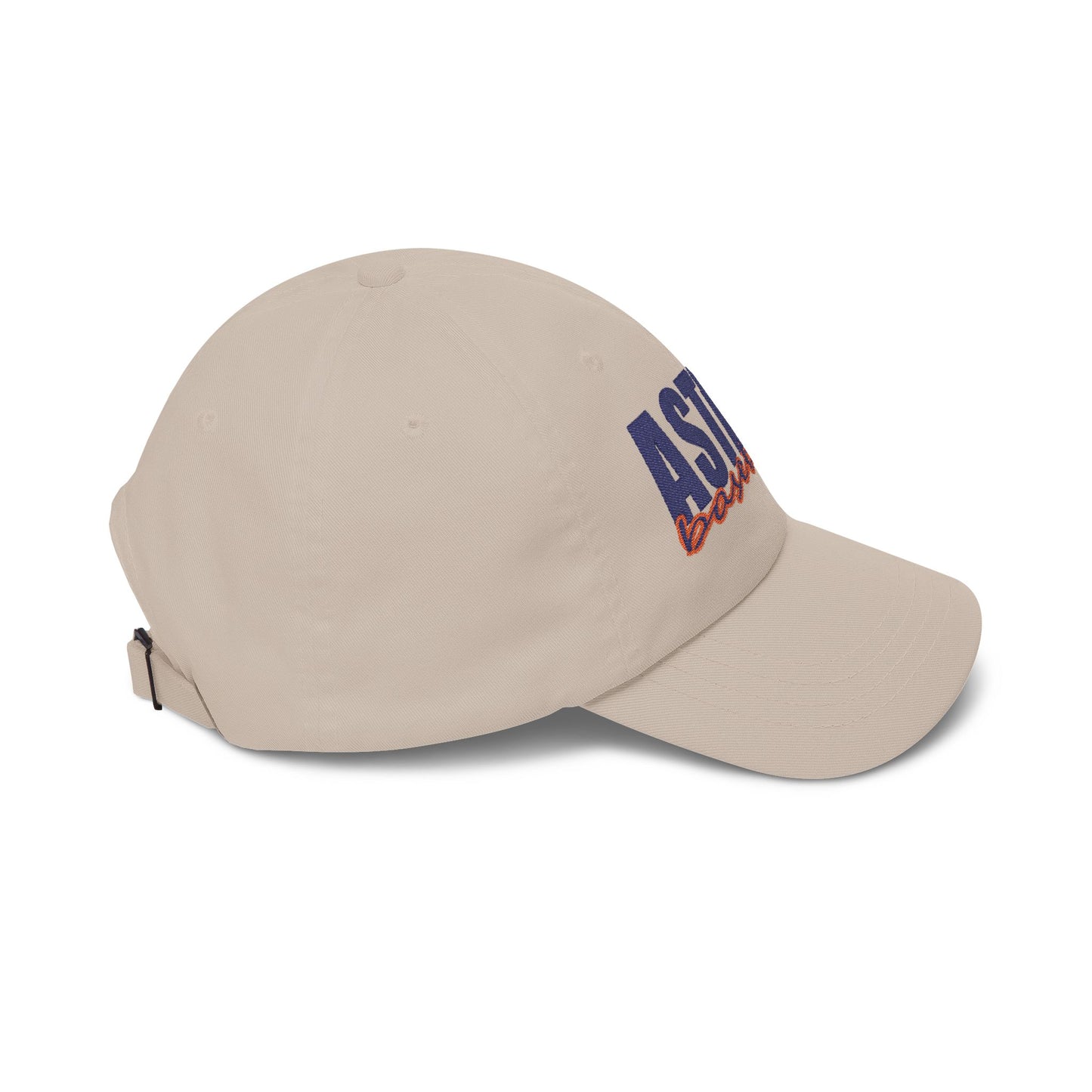 Astros baseball Dad Cap | Embroidered white baseball cap