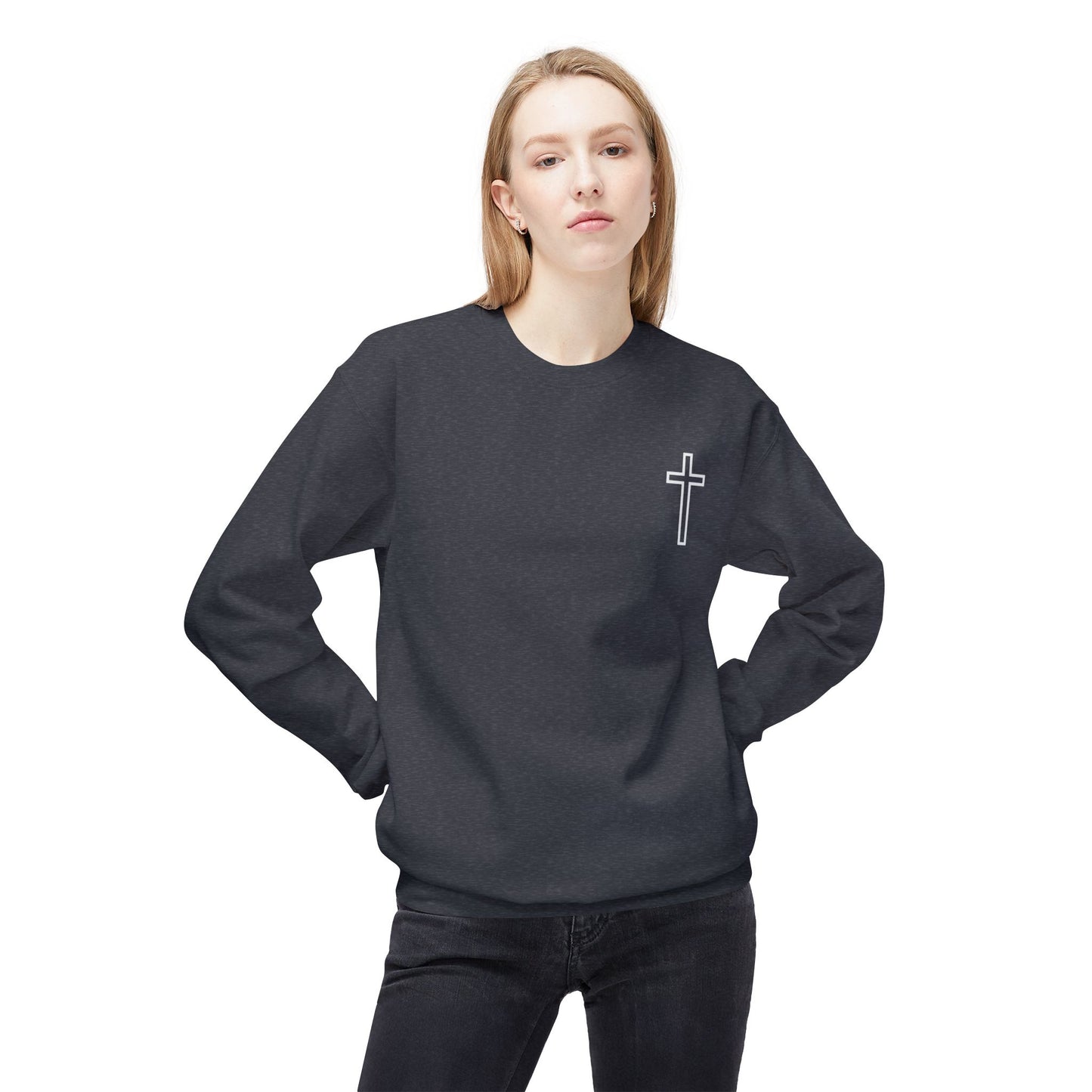 Blessed Through the Storm Crewneck Sweatshirt