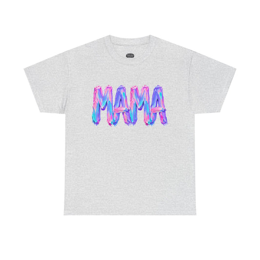 MAMA watercolor balloon letters Tee | Mother's Day casual shirt