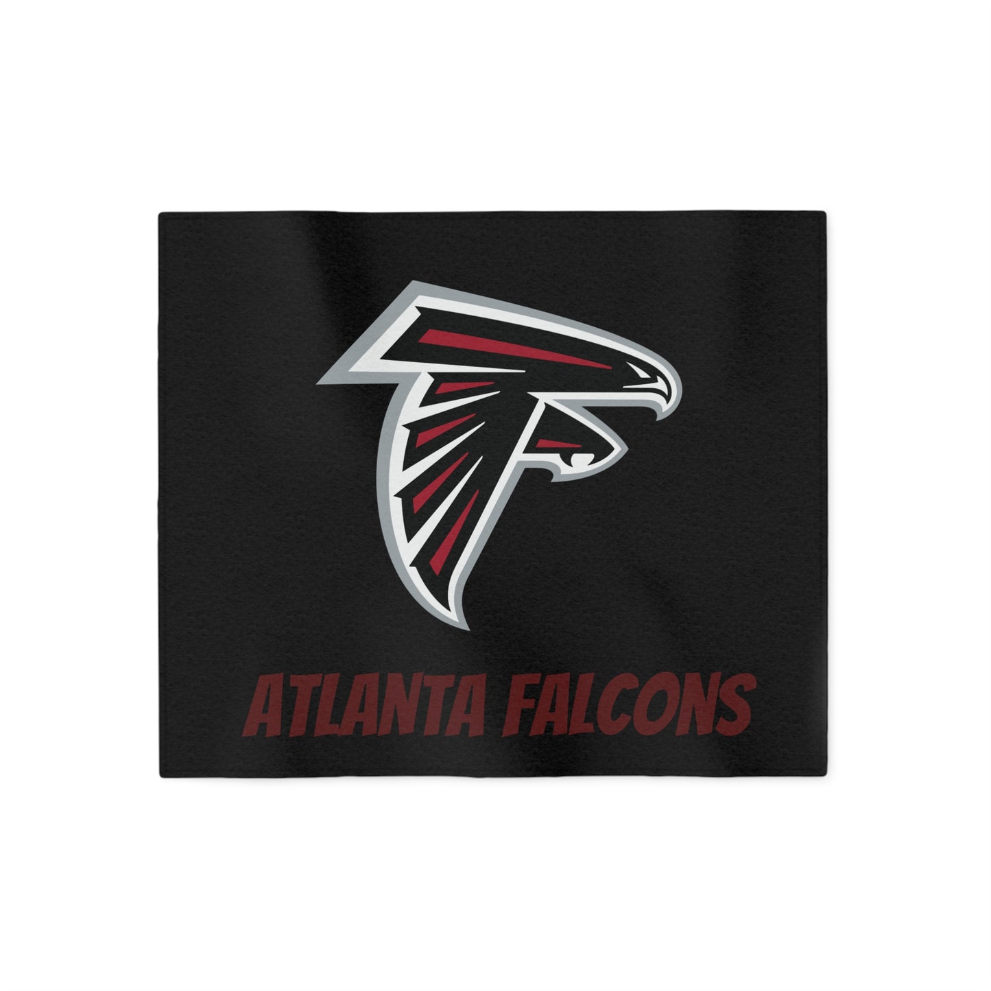 Atlanta Falcons logo Sweatshirt Blanket | NFL team fleece throw