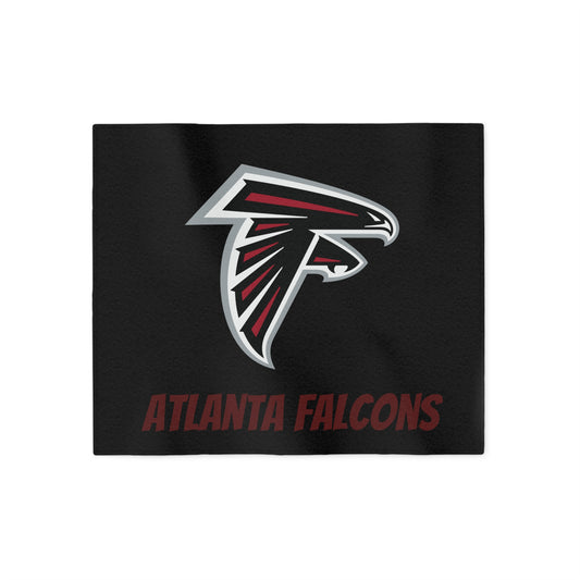 Atlanta Falcons logo Sweatshirt Blanket | NFL team fleece throw