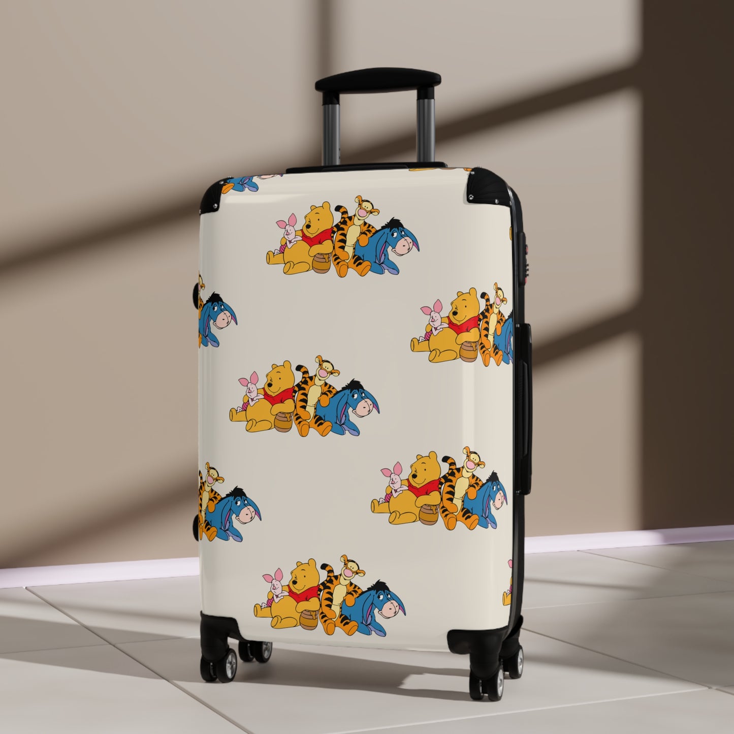 Winnie the Pooh Characters Suitcase | Pooh, Tigger, Piglet, Eeyore Luggage