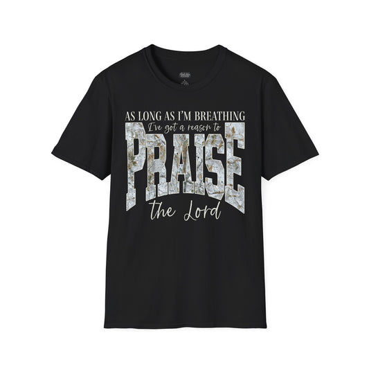 Praise the Lord T-Shirt | Inspirational Christian Scripture Faith Tee