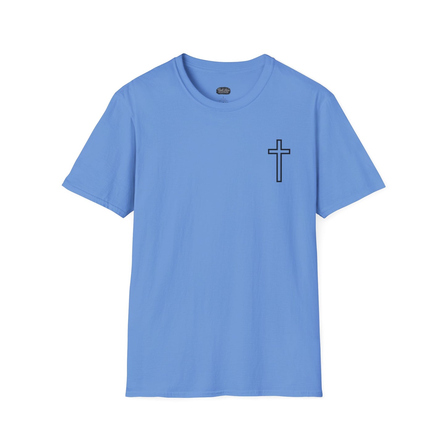 Blessed Who Stand T-Shirt — "Blessed is the woman who stood in faith through the storm" Christian Tee