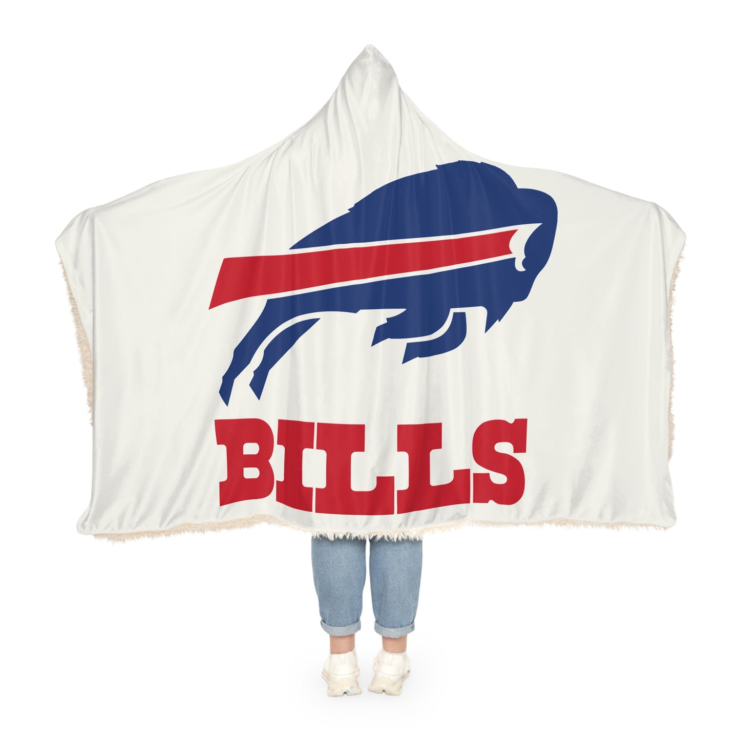 Bills Logo Snuggle Blanket | Buffalo Football Team Plush Throw