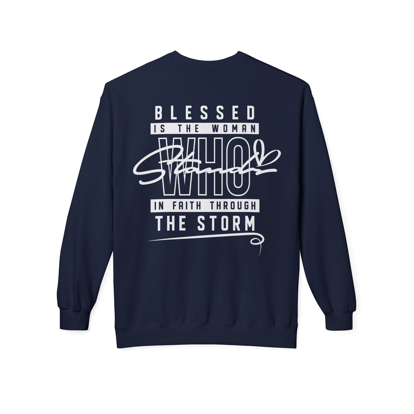 Blessed Through the Storm Crewneck Sweatshirt