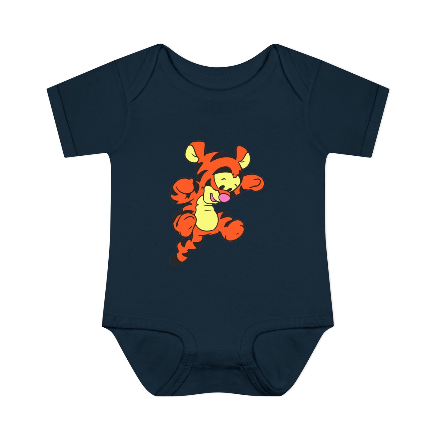 Cute Tiger Cub Infant Bodysuit | Cartoon Baby Tiger Onesie