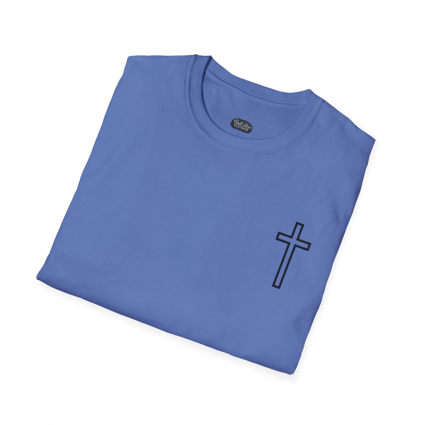 Blessed Who Stand T-Shirt — "Blessed is the woman who stood in faith through the storm" Christian Tee