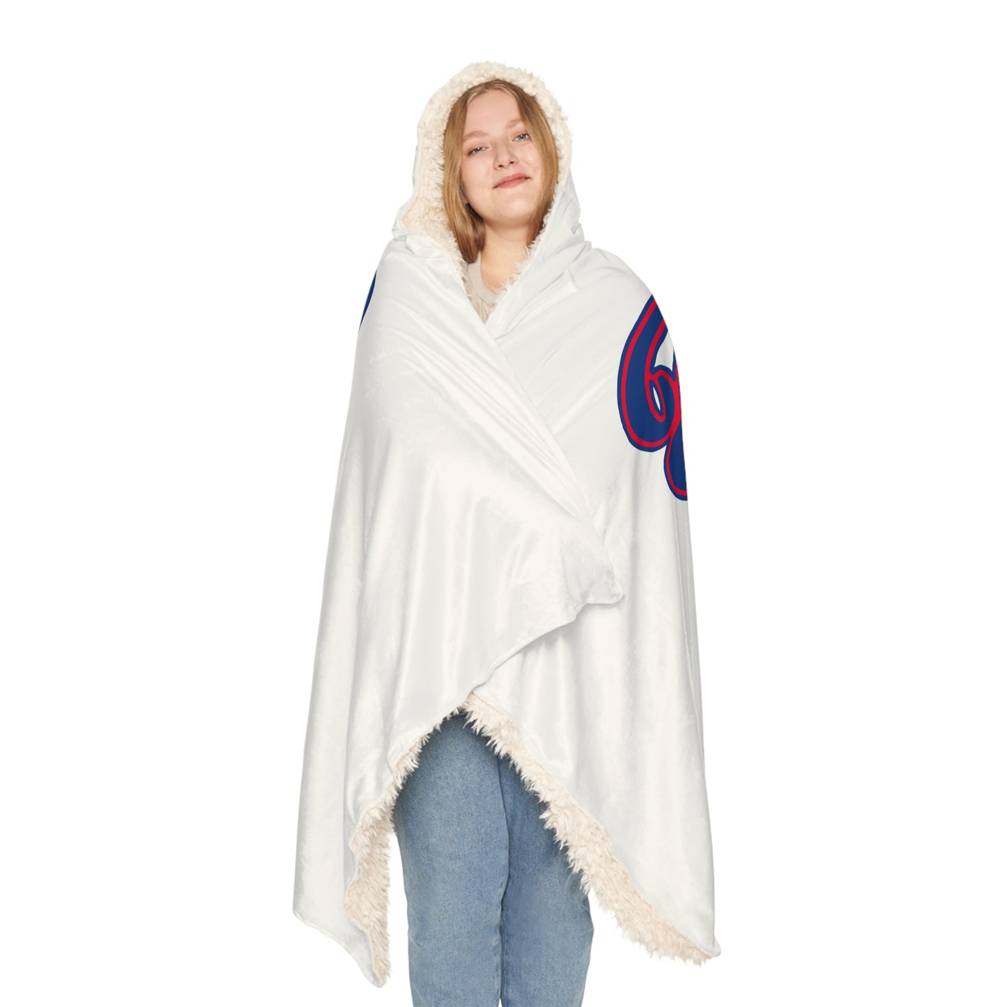 Rangers Baseball Snuggle Blanket | Hooded Baseball Graphic Throw