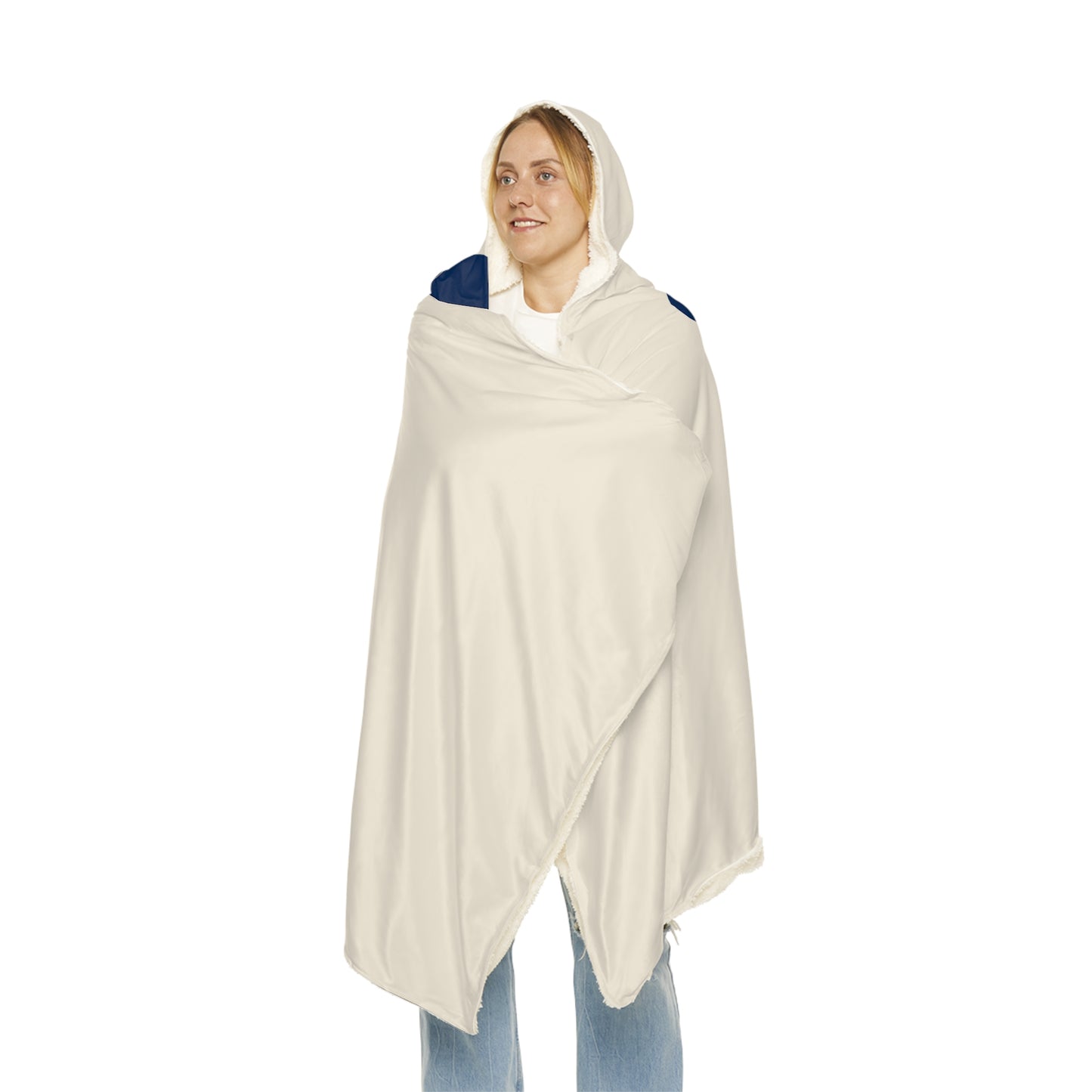 Colts Horseshoe Snuggle Blanket | Hooded Throw