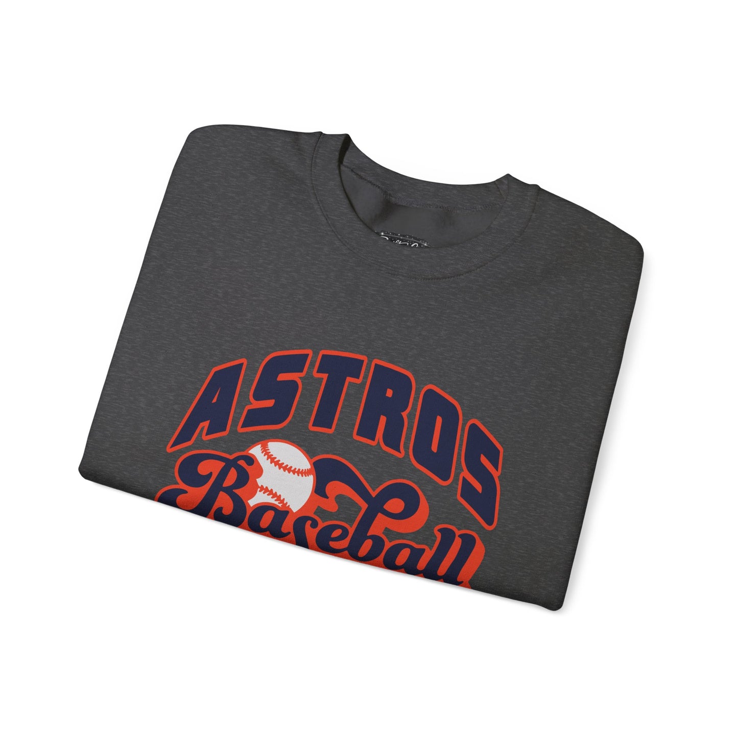 Astros Baseball Crewneck Sweatshirt | Team Logo Sports Apparel