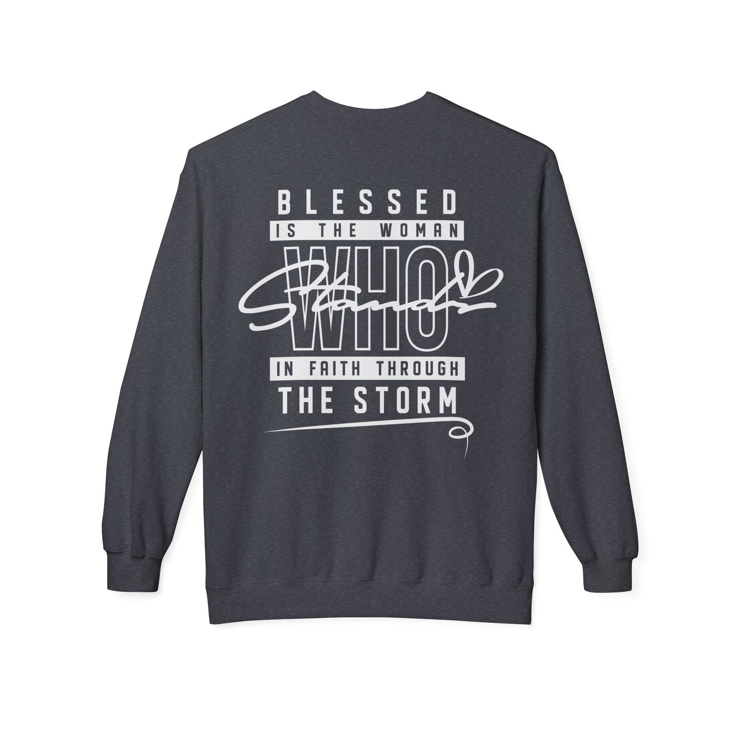Blessed Through the Storm Crewneck Sweatshirt